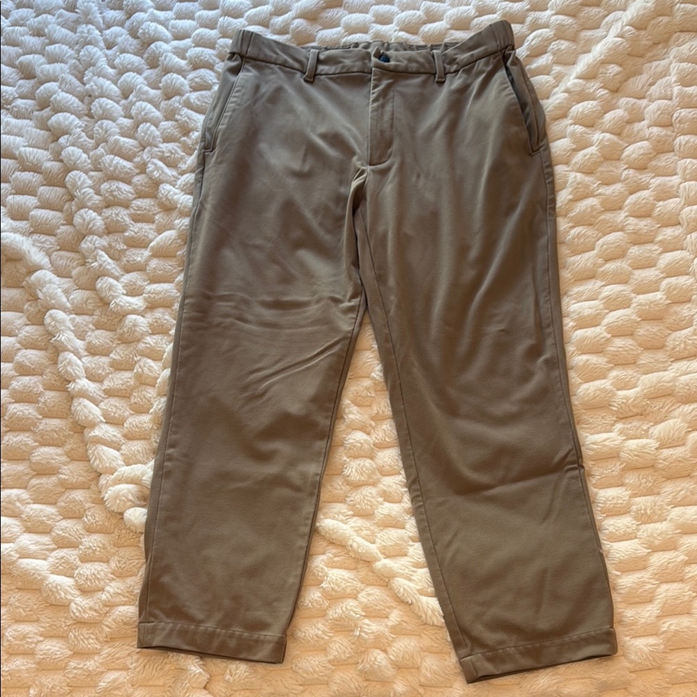 Mango Performance Tan Chinos